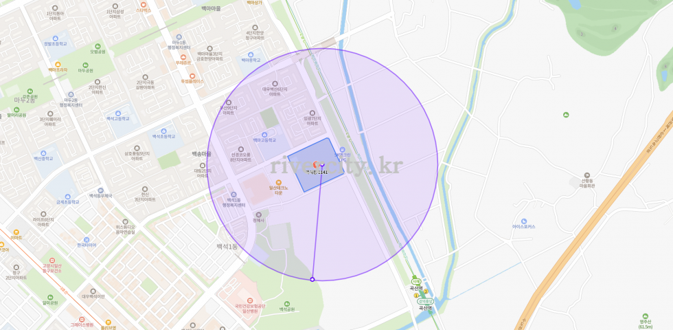 반경500m