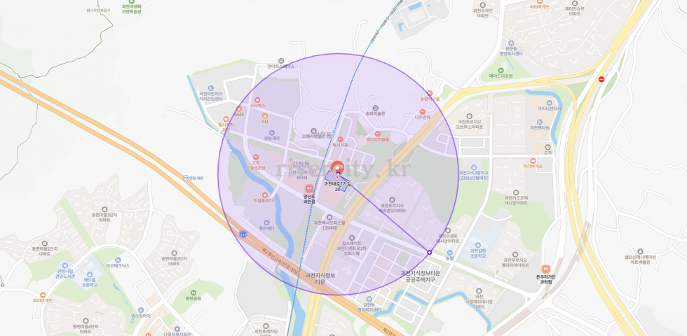 반경500m