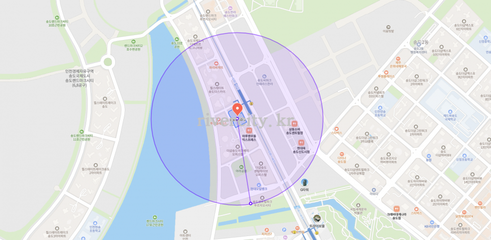 반경500m