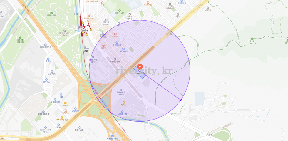 반경500m