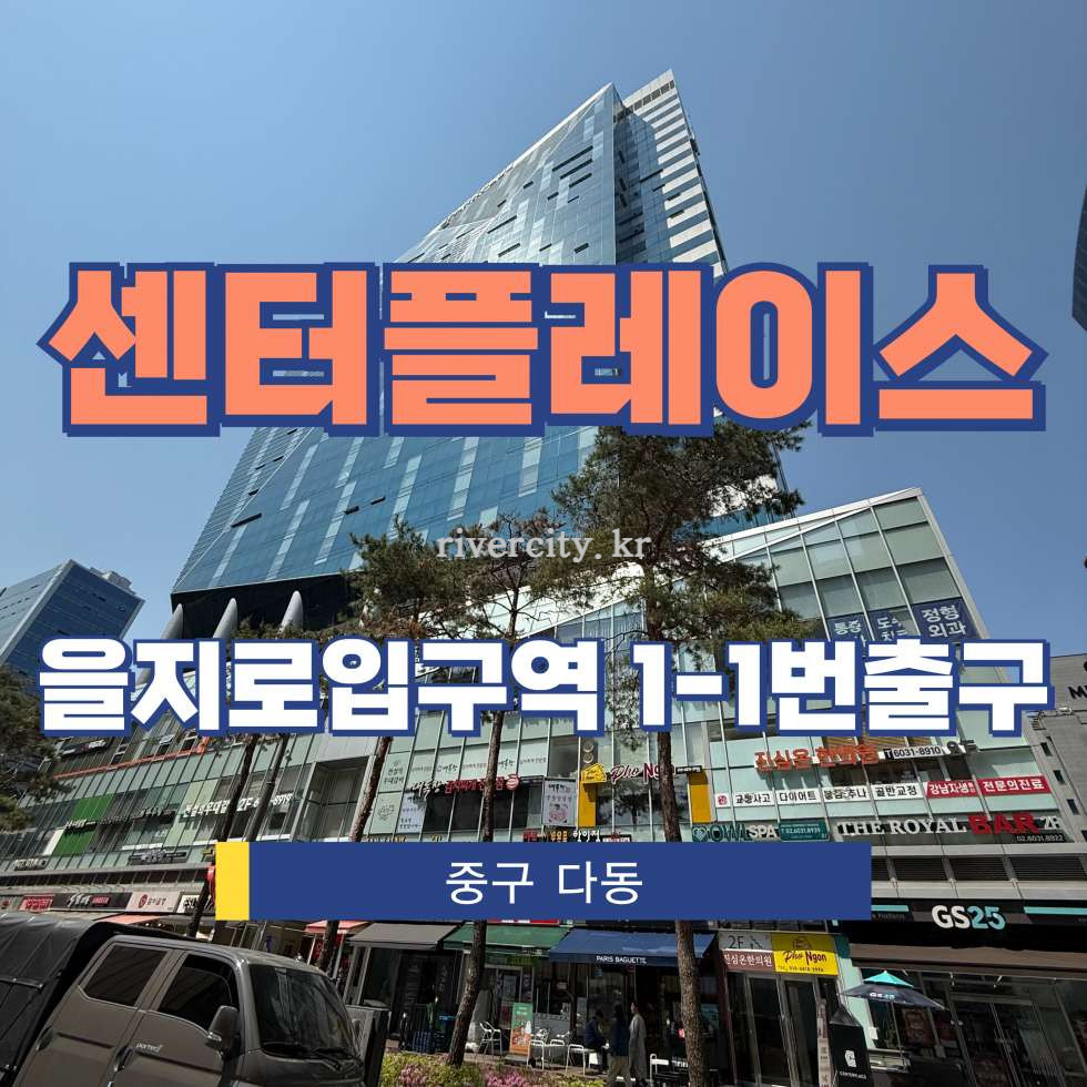 서울 중구 다동 [다동/센터플레이스] 을지로입구역 상업시설 임대 월세 매물번호 17260 사진 1