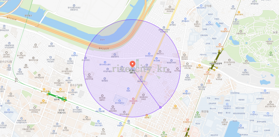 반경500m