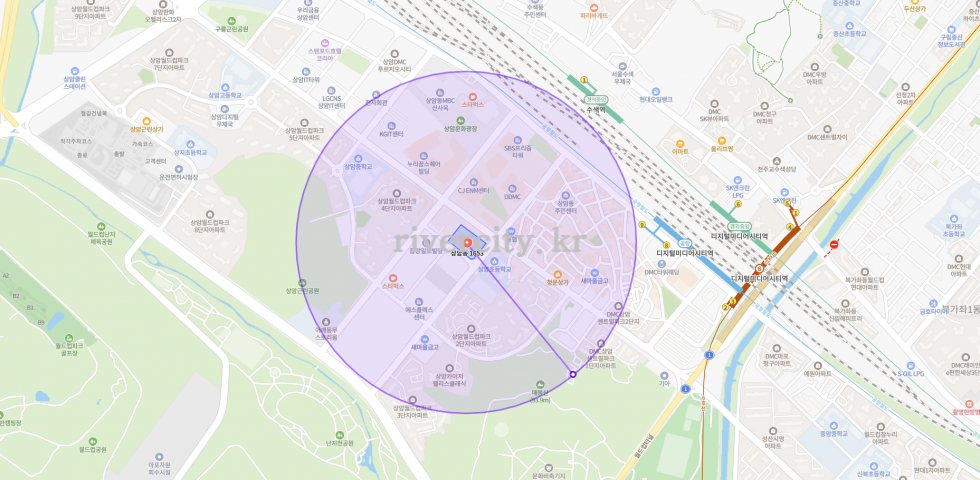 반경500m