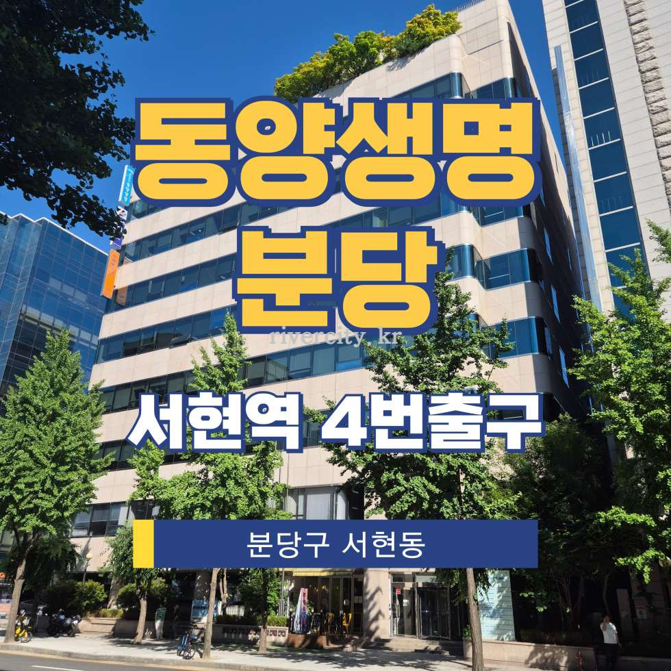 경기 성남분당구 서현동 271-1 [서현동/동양생명분당] 서현역 사무실 임대 월세 매물번호 17767 사진 1