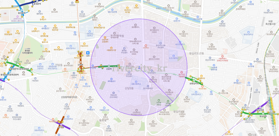 반경500m