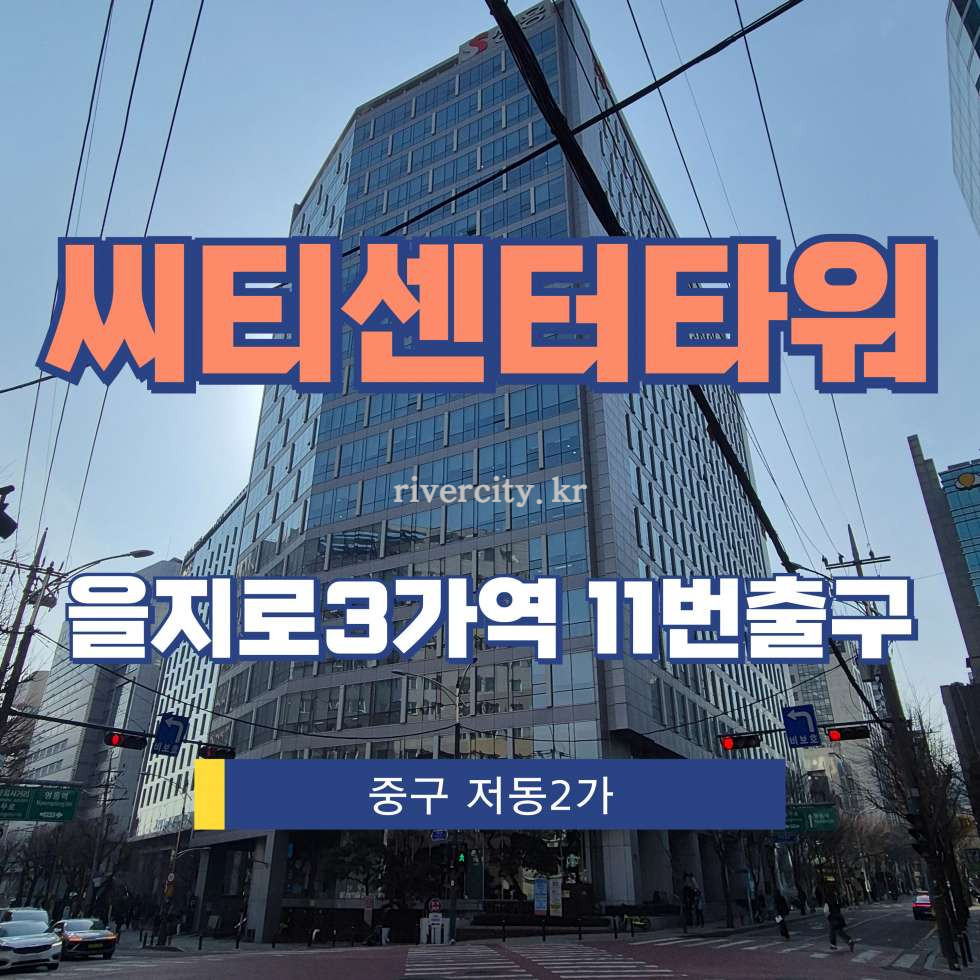 서울 중구 저동2가 24-1 [저동2가/씨티센터타워] 을지로3가역 사무실 임대 월세 매물번호 13346 사진 1
