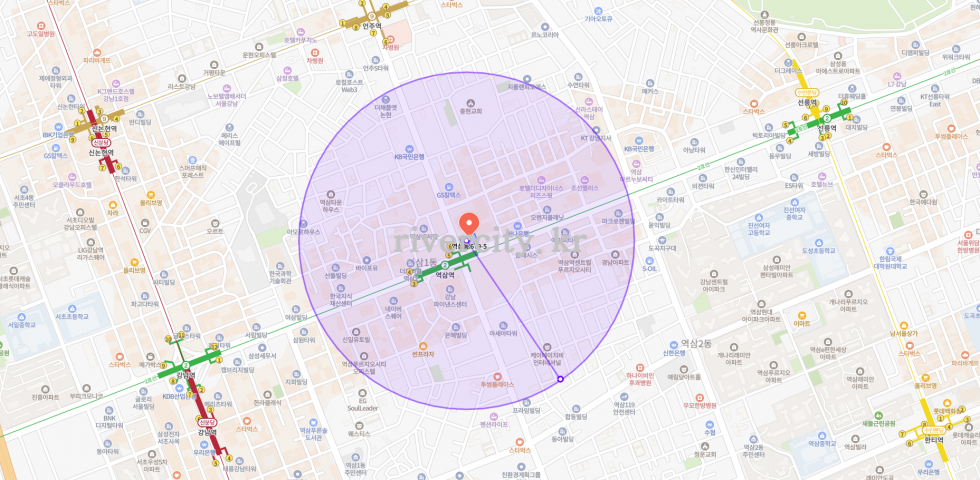 반경500m