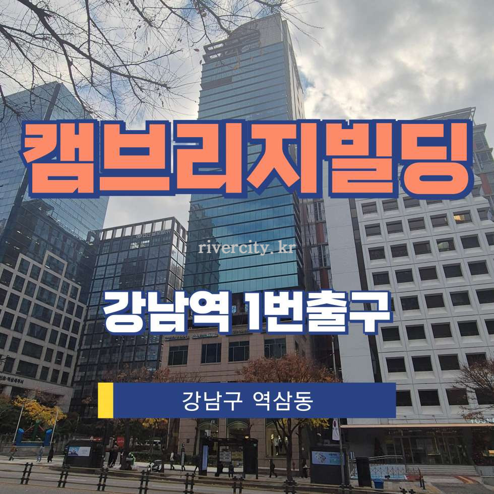서울 강남구 역삼동 825-18 캠브리지강남빌딩동 [역삼동/캠브리지빌딩] 강남역 사무실 임대 월세 매물번호 12550 사진 1
