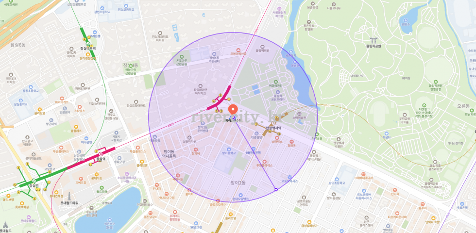 반경500m