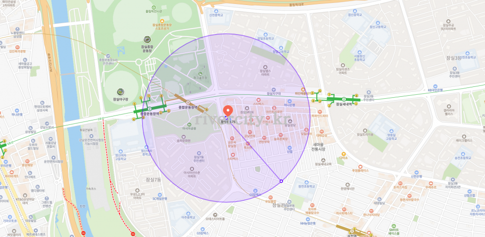 반경500m