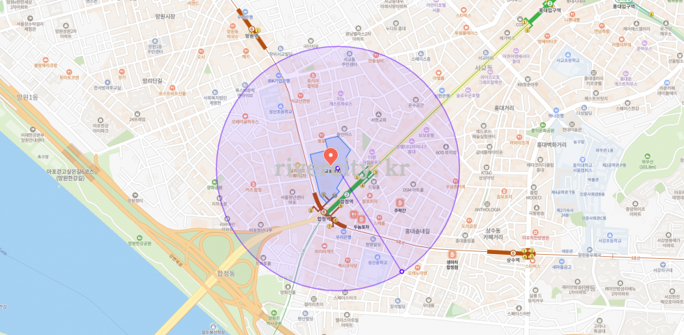 반경500m