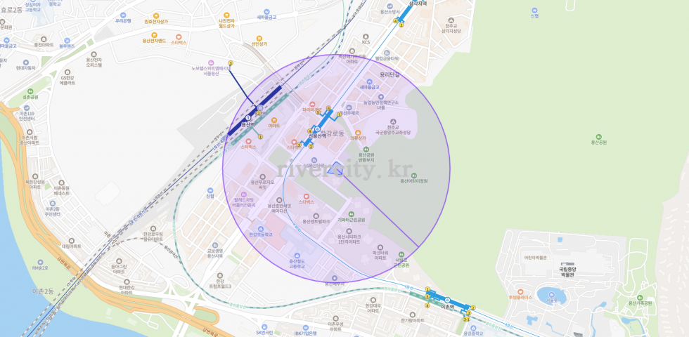 반경500m