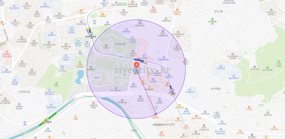 반경500m