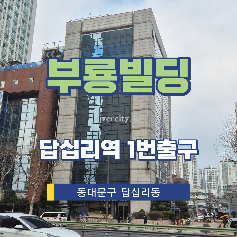 서울 동대문구 답십리동 497-67 [답십리동/부룡빌딩] 답십리역 사무실 임대 월세 매물번호 17133 사진 1