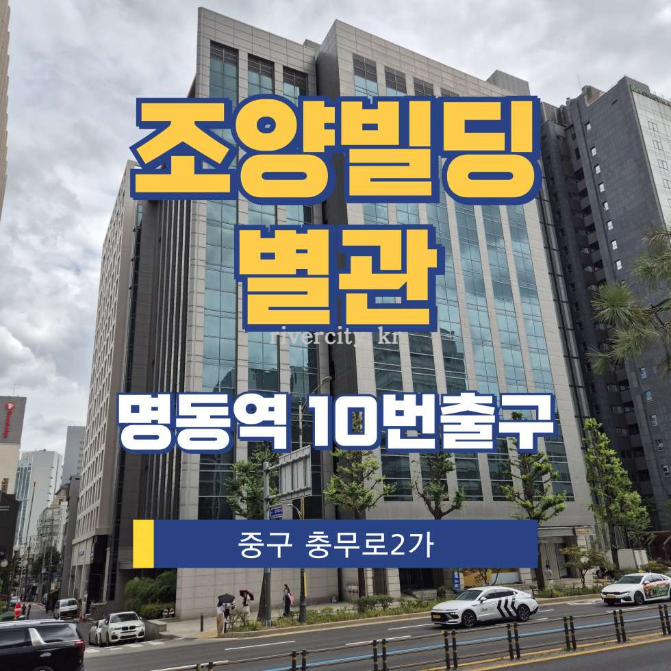서울 중구 충무로2가 50-20 [충무로2가/조양빌딩별관] 명동역 사무실 임대 월세 매물번호 13366 사진 1