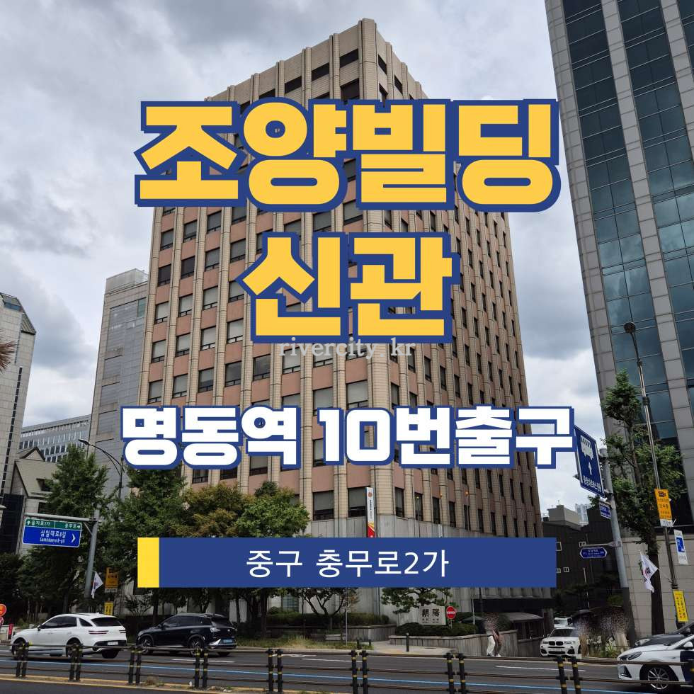 서울 중구 충무로2가 49-31 [충무로2가/조양빌딩신관] 명동역 사무실 임대 월세 매물번호 14461 사진 1