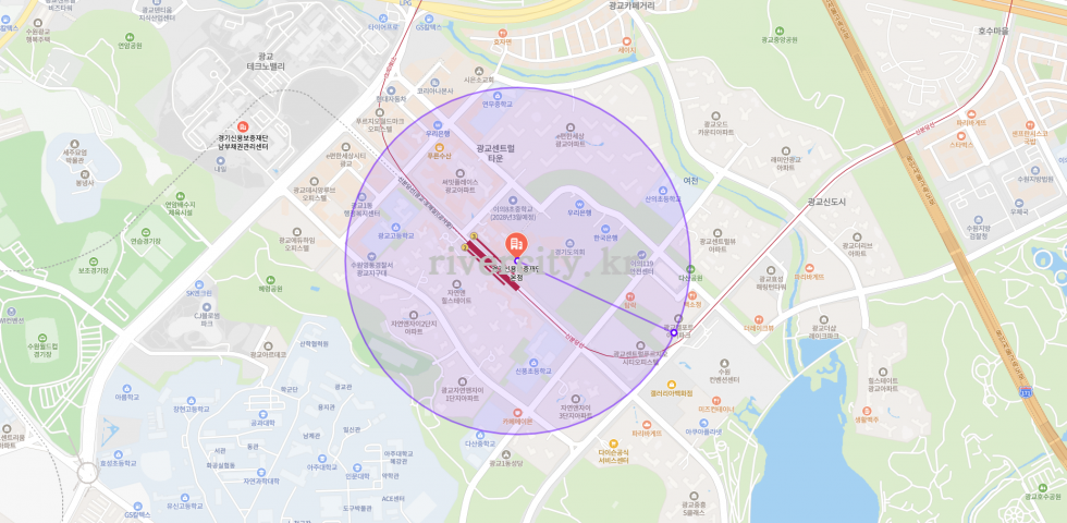 반경500m