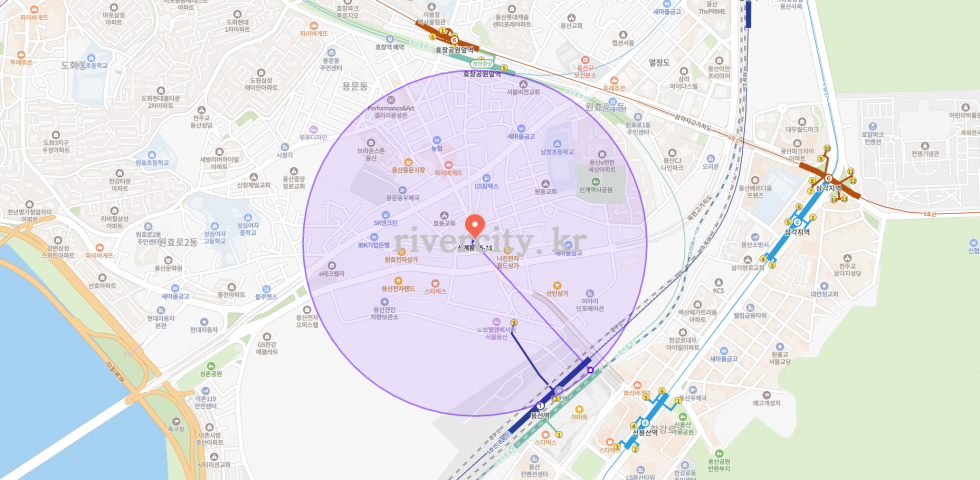반경500m