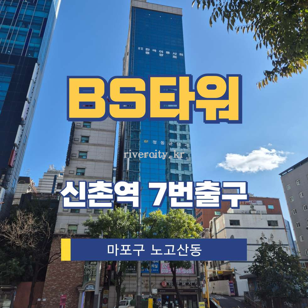 서울 마포구 노고산동 106-7 [노고산동/BS타워] 신촌역 사무실 임대 월세 매물번호 16558 사진 1