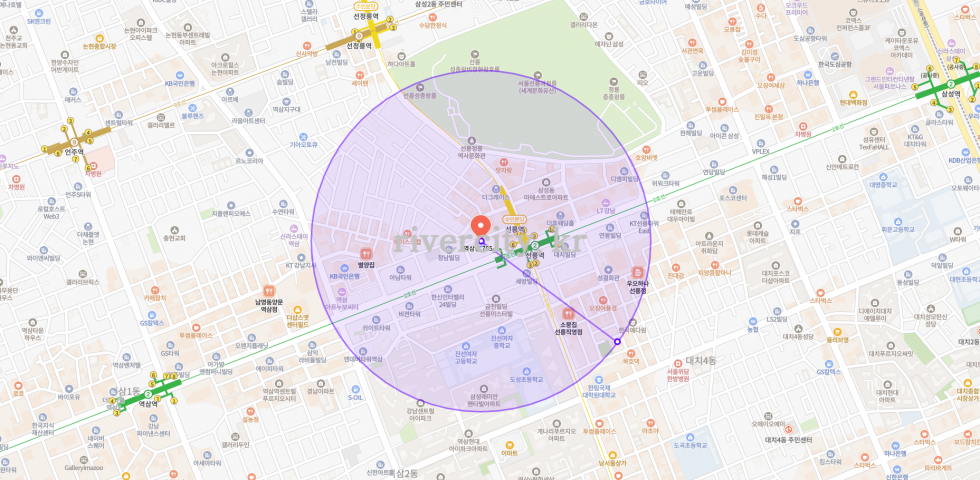 반경500m