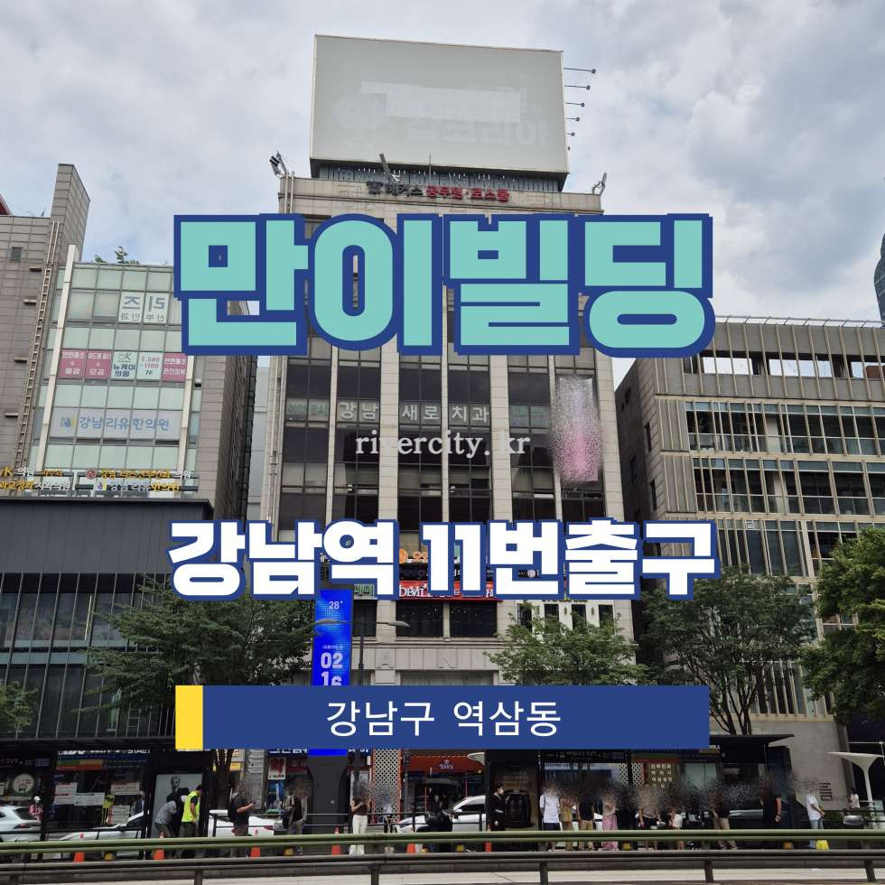 서울 강남구 역삼동 815-4 주건축물제1동 [역삼동/만이빌딩] 강남역 상업시설 임대 월세 매물번호 17669 사진 1