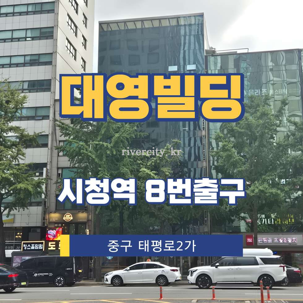 서울 중구 태평로2가 69-7 [태평로2가/대영빌딩] 시청역 사무실 임대 월세 매물번호 15594 사진 1