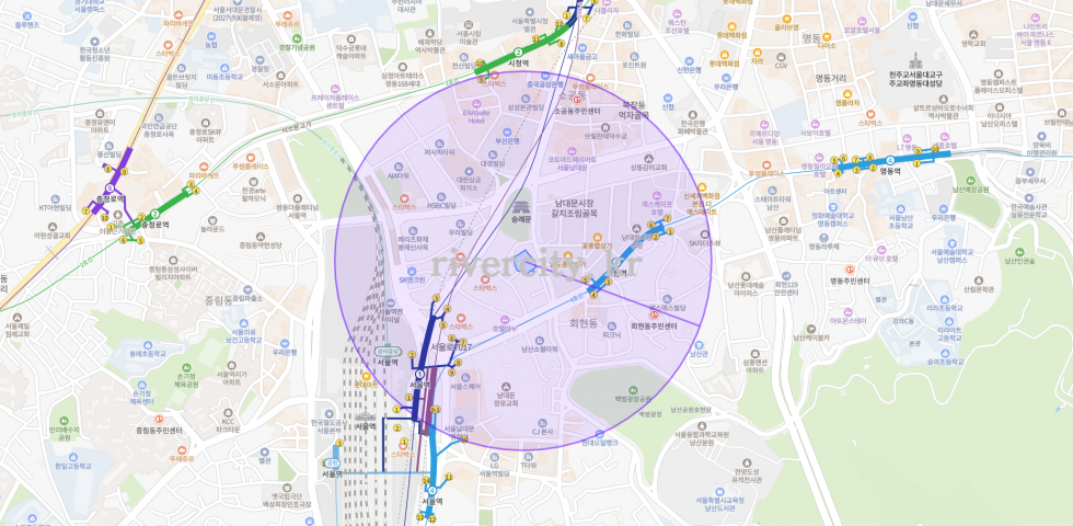 반경500m