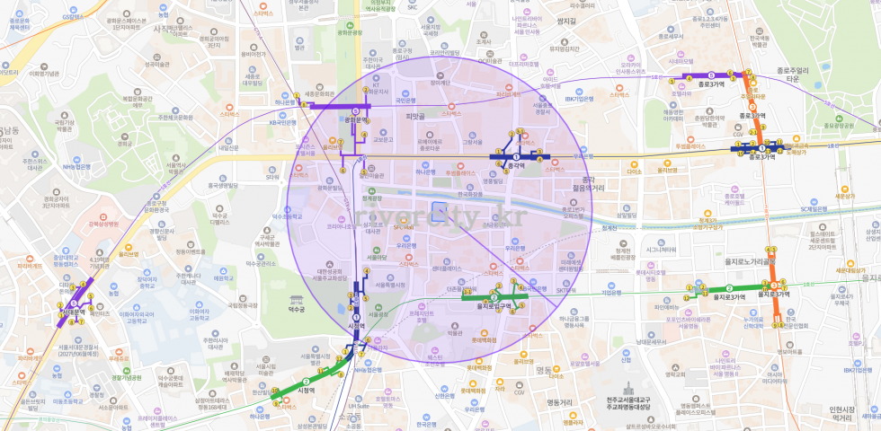 반경500m