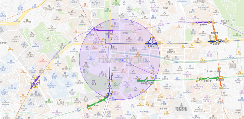 반경500m