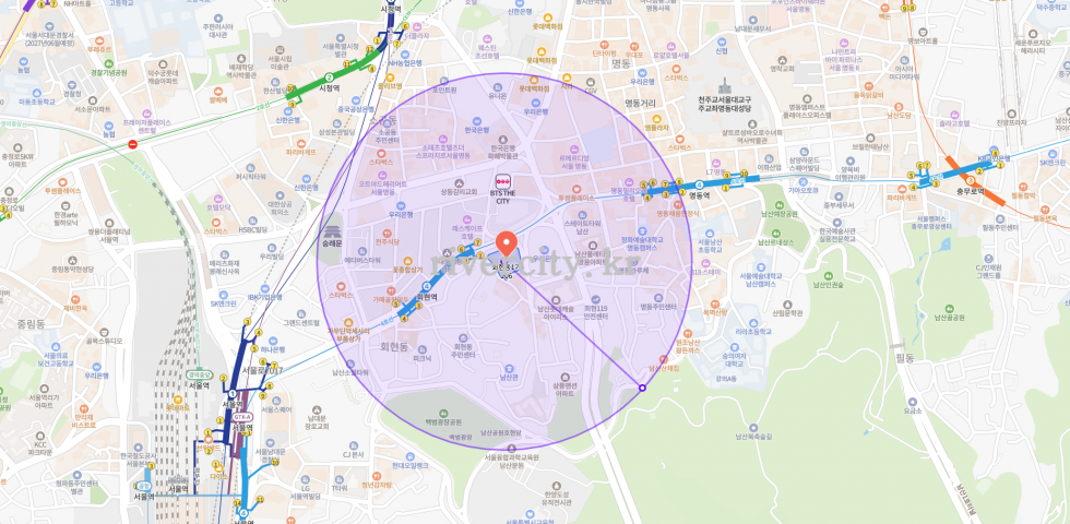 반경500m