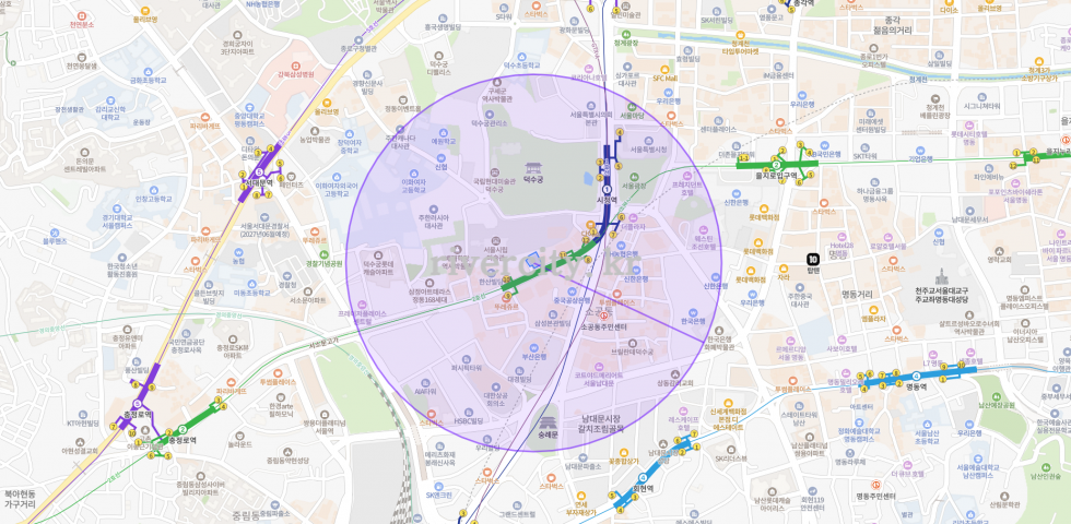 반경500m