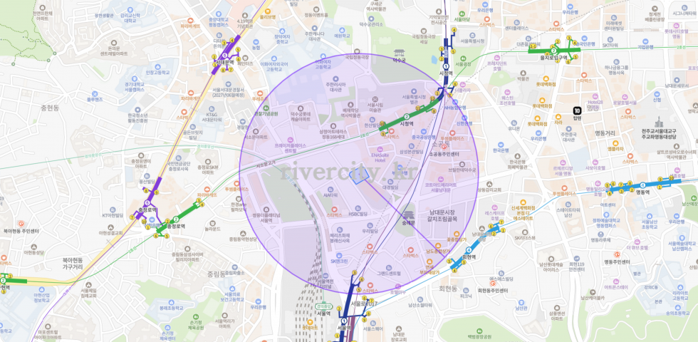 반경500m