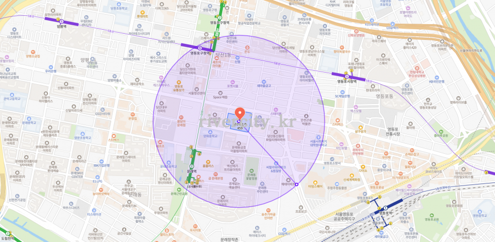 반경500m